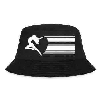 Dancing Dance Music - Bucket Hat - Schwarz - Vorne - Lela (165cm)