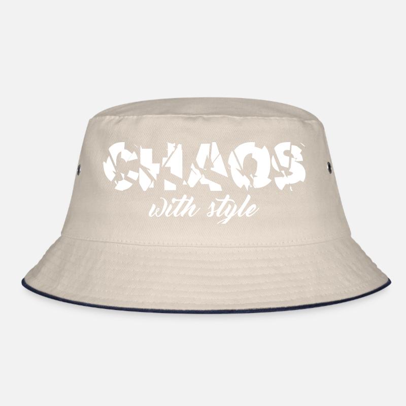 Chaos - with style Bucket Hat