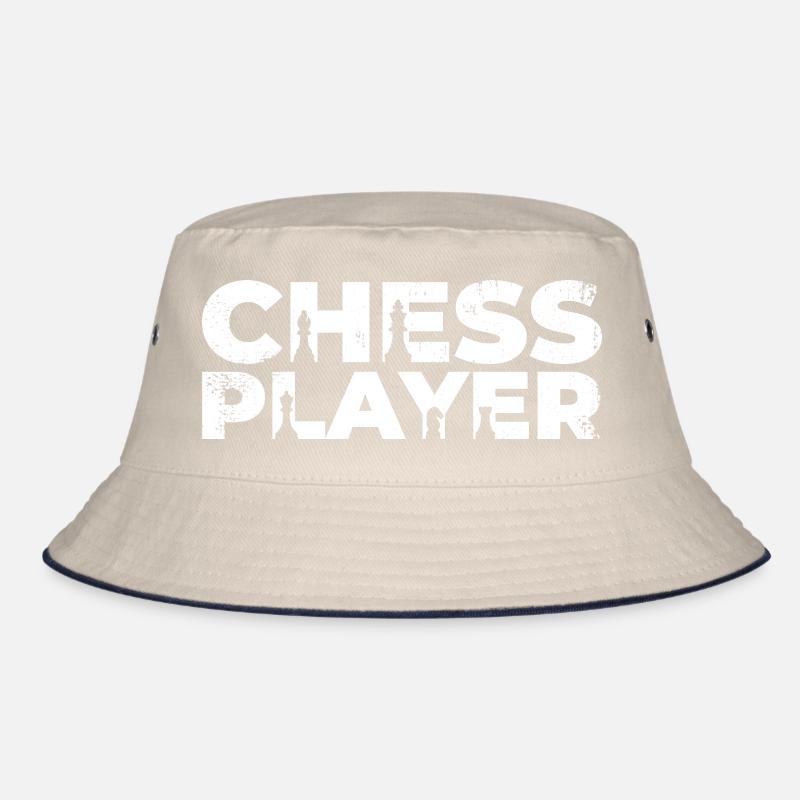 Lustiger Schachspieler Bucket Hat