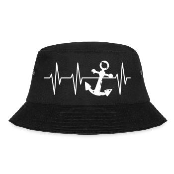 symbole d’impulsion d’ancre capitaines de navires de mer - Bob - noir - Devant - Lela (165cm)