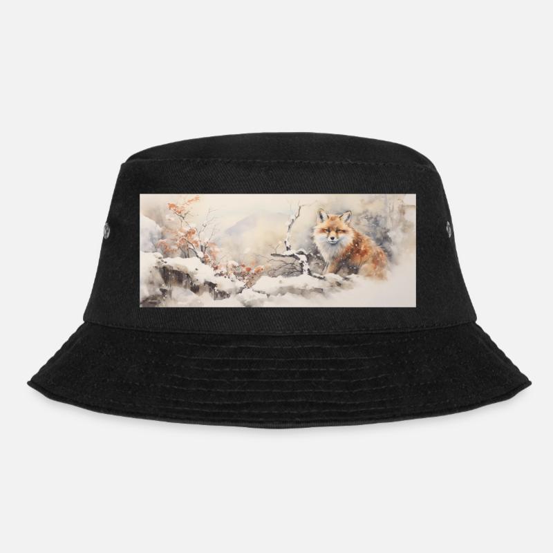 Mignon petit renard - Bob - noir