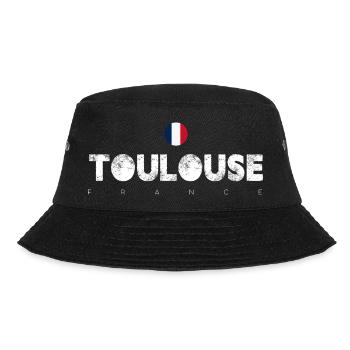 Toulouse - Bucket Hat - Schwarz - Vorne - Lela (165cm)
