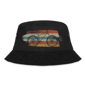 Retro Sunglasses Sunset Stripes - Bucket Hat - black - Front - Lela (165cm)