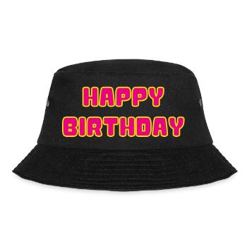 ANNIVERSAIRE. HAPPY BIRTHDAY - Bob - noir - Devant - Lela (165cm)