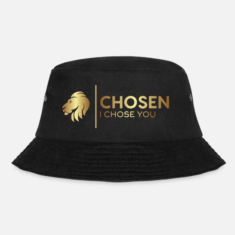 Chosen Gold - Bucket Hat - Schwarz