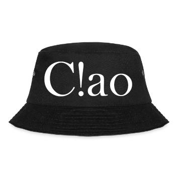 Ciao - Bucket Hat - Schwarz - Vorne - Lela (165cm)