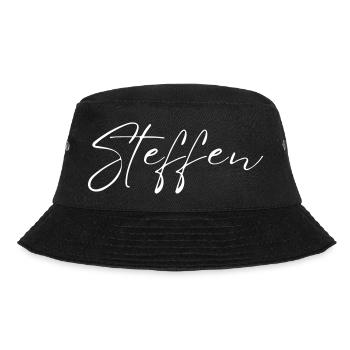 T-shirt Steffen Nom cadeau pour hommes - Bob - noir - Devant - Lela (165cm)