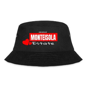Monteisola Sommer T-Shirts T-Shirts Sweatshirts Gadgets - Bucket Hat - Schwarz - Vorne - Lela (165cm)