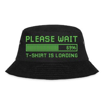 Bitte warten, das Design lädt. - Bucket Hat - Schwarz - Vorne - Lela (165cm)