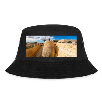 Valletta (il-Belt Valletta) massive Festung - Bucket Hat - Schwarz - Vorne - Lela (165cm)