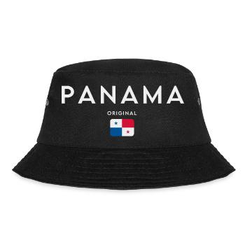 Panamanian flag, Panamanian pride - Bucket Hat - black - Front - Lela (165cm)
