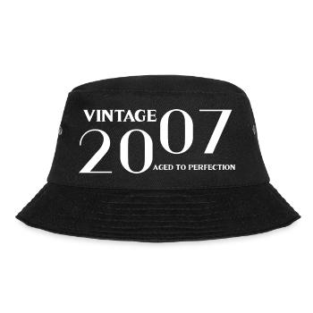 Vintage 2007 aged to perfection - Bucket Hat - black - Front - Lela (165cm)