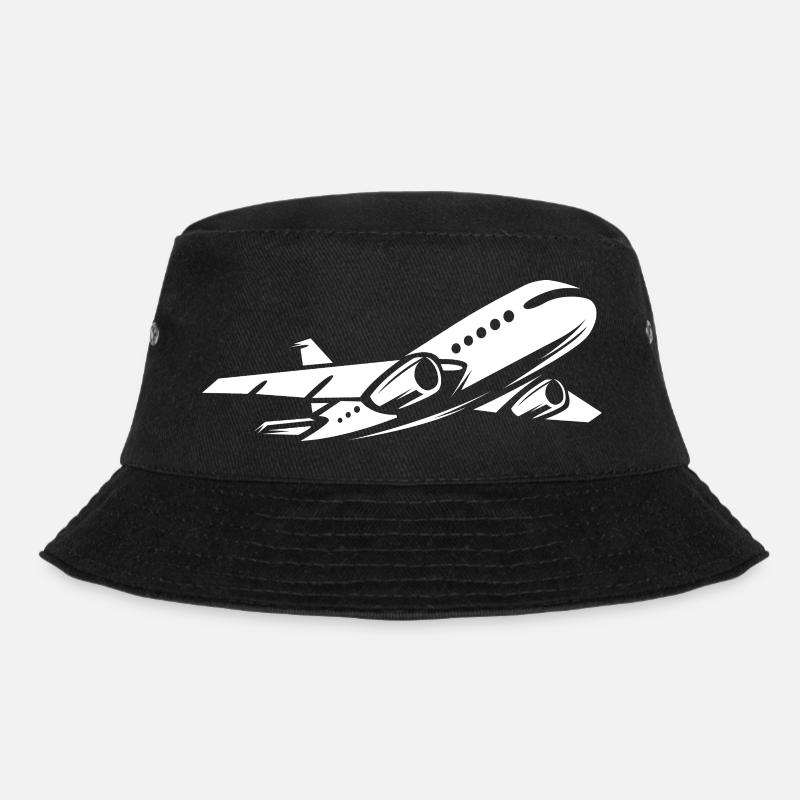 Avions de passagers en vol - aviation et pilotes - Bob - noir
