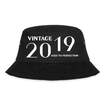 Vintage 2019 aged to perfection - Bucket Hat - black - Front - Lela (165cm)