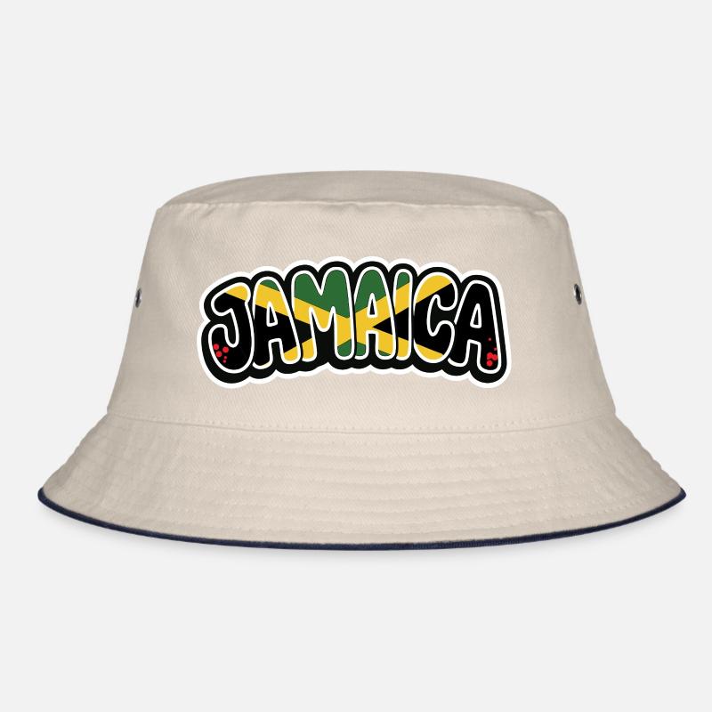JAMAICA Graffiti Bucket Hat