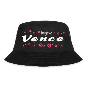 vence French - Bucket Hat - black - Front - Lela (165cm)