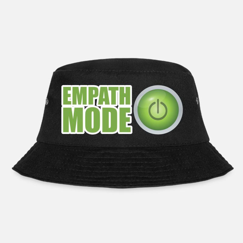 Conception du bouton d’alimentation vert du mode Empath - Bob - noir