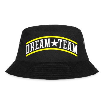 Dream Team Teamwork - Bucket Hat - Schwarz - Vorne - Lela (165cm)
