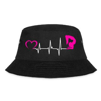 Zitat Für Einen Schlangenmensch - Bucket Hat - Schwarz - Vorne - Lela (165cm)