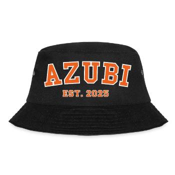Azubi Beruf seit 2025 - Bucket Hat - Schwarz - Vorne - Lela (165cm)