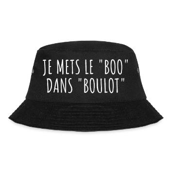 Halloween Work Humor - Office Halloween France - Bucket Hat - black - Front - Lela (165cm)