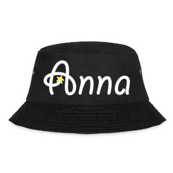 Anna - Bucket Hat - Schwarz - Vorne - Lela (165cm)