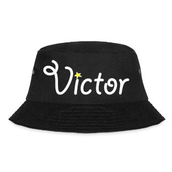 Victor - Bucket Hat - black - Front - Lela (165cm)