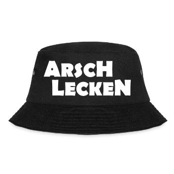 Ass licking - Bucket Hat - black - Front - Lela (165cm)