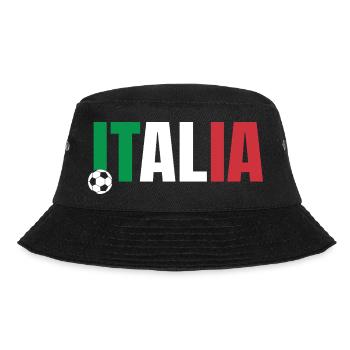 Italia Football - Bucket Hat - black - Front - Lela (165cm)
