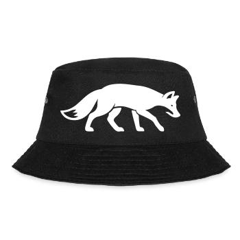 Fox Animal - Bucket Hat - black - Front - Lela (165cm)