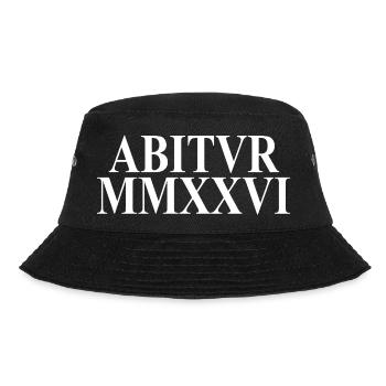 Abitur 2026 - Abitur - Chiffres romains - Latin - Bob - noir - Devant - Lela (165cm)