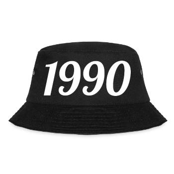 1990 Vintage 1990 Anniversaire Rétro 1990 Cadeau - Bob - noir - Devant - Lela (165cm)