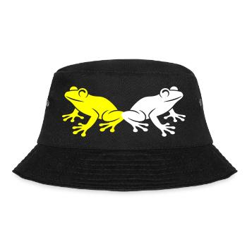 Frog Toad - Bucket Hat - black - Front - Lela (165cm)