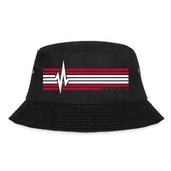 Heartbeat Austria ECG Austria Austrians - Bucket Hat - black - Front - Lela (165cm)