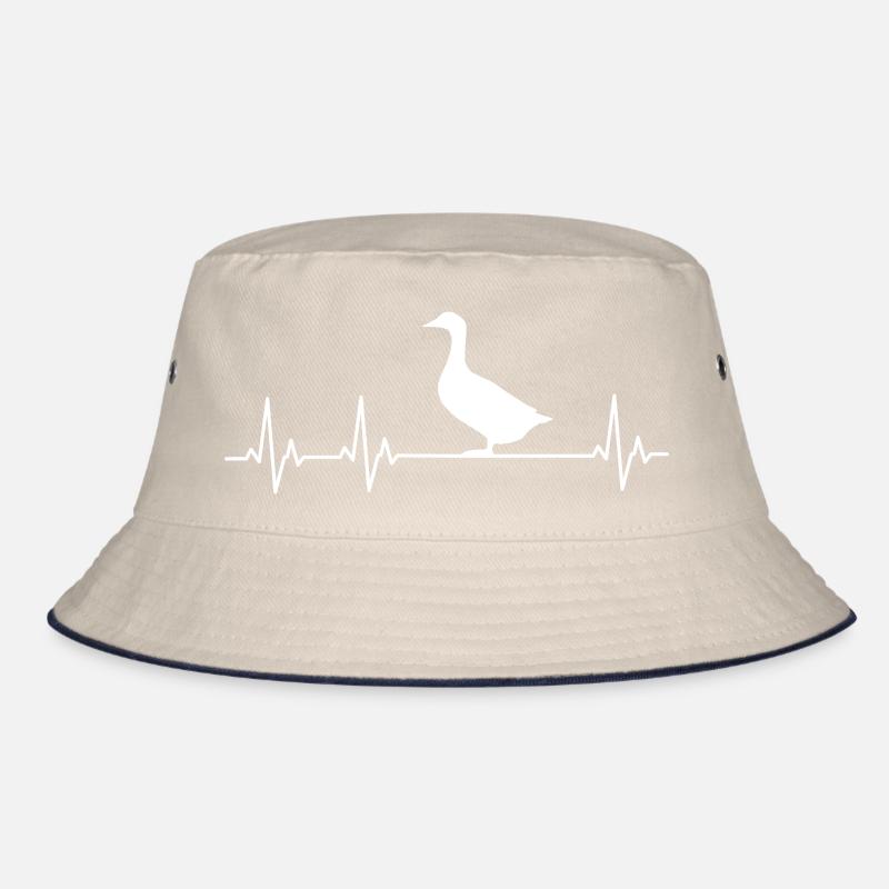 Duck - Ducks - Duck Breeder - Love Bucket Hat