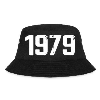 1979 - Awesome since 1979 - Bucket Hat - black - Front - Lela (165cm)