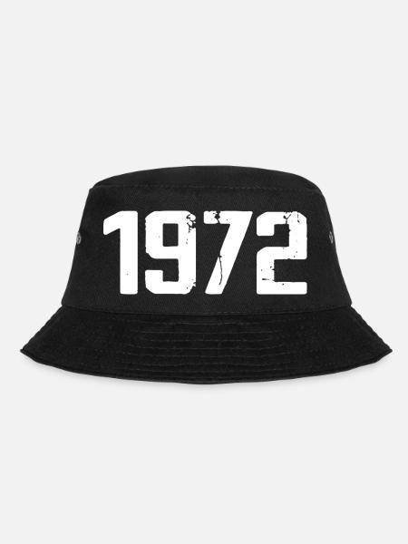 1972 - Bucket Hat - Schwarz