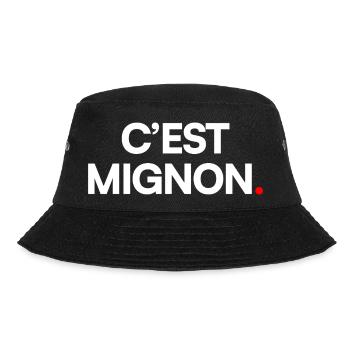 C’est mignon - Bob - noir - Devant - Lela (165cm)