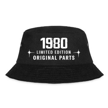 Vintage 1980 - Bucket Hat - black - Front - Lela (165cm)