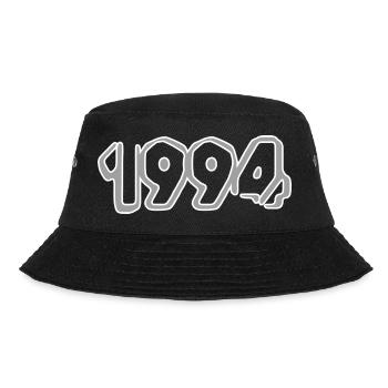 1994 - Bucket Hat - Schwarz - Vorne - Lela (165cm)