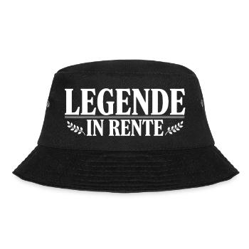 Legend retired - Bucket Hat - black - Front - Lela (165cm)