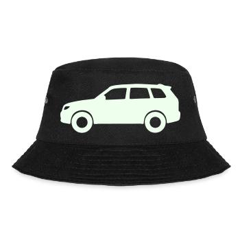 Silhouette de voiture pastel - Bob - noir - Devant - Lela (165cm)