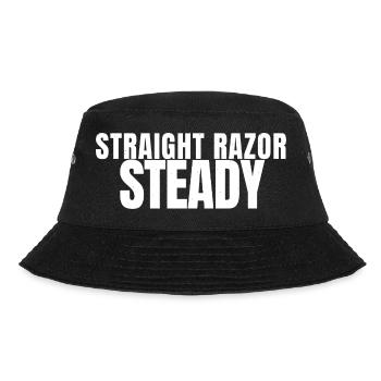 Barber Lustig Rasierer Styling Haarschnitt Barbers - Bucket Hat - Schwarz - Vorne
