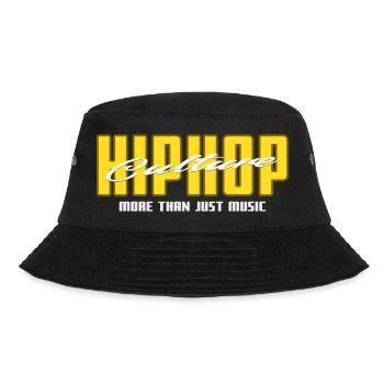 Hip Hop Culture - More Than Just Music - Bucket Hat - Schwarz - Vorne