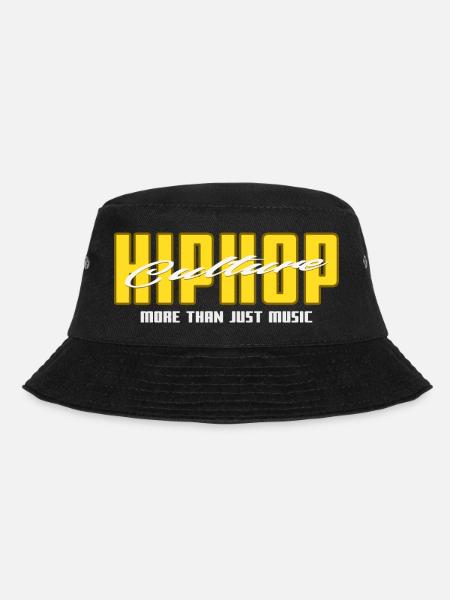 Hip Hop Culture - More Than Just Music - Bucket Hat - Schwarz