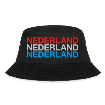 NIEDERLANDE Nederland Netherlands Holland - Bucket Hat - black - Front - Lela (165cm)