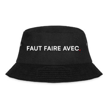 PAS MAINTENANT. Humour Moderne Minimal - Bob - noir - Devant - Lela (165cm)