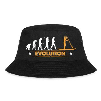 SUP - Stand up paddle - Evolution - Bucket Hat - Schwarz - Vorne - Lela (165cm)