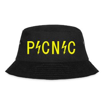 Electric Picnic yellow - Bucket Hat - black - Front - Lela (165cm)