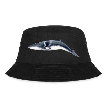 Minke whale - Petit rorqual - Minke whale - Bucket Hat - black - Front - Lela (165cm)